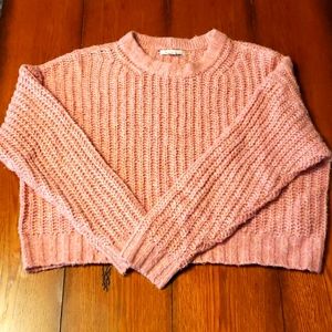 AE chunky cropped sweater